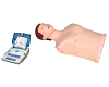 AED Instrument and CPR Training Manikin